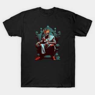 The King James On His Throne T-Shirt